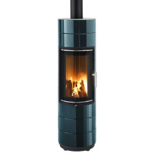 Krbová kamna Leda PEPPA, tmavě modrý smalt